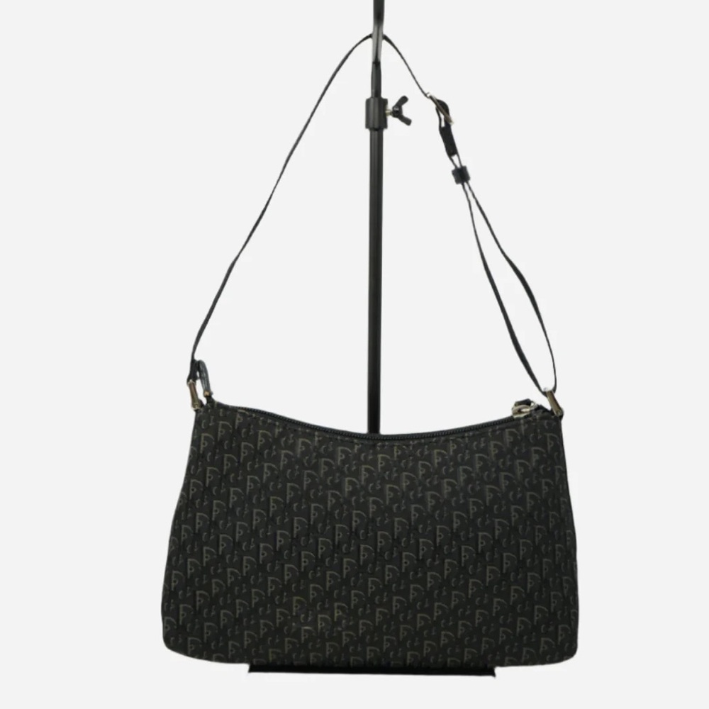 Dior Black Oblique hobo bag 2004